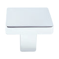 Contemporary Advantage One Polished Chrome Square Knob