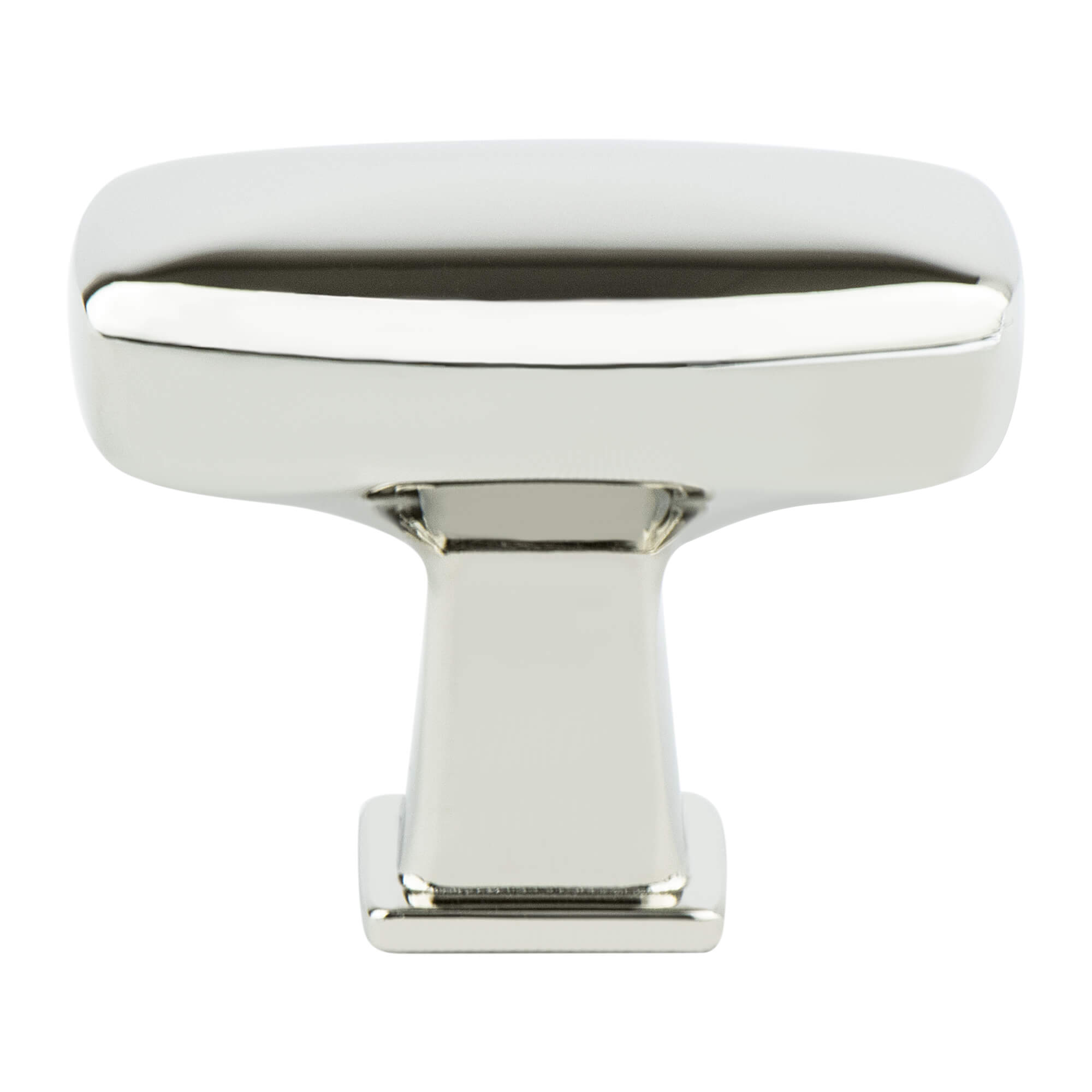 Subtle Surge Polished Nickel Knob