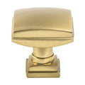 Tailored Traditional Modern Brushed Gold Knob