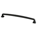 Tailored Traditional 12 inch CC Matte Black Appliance Pull
