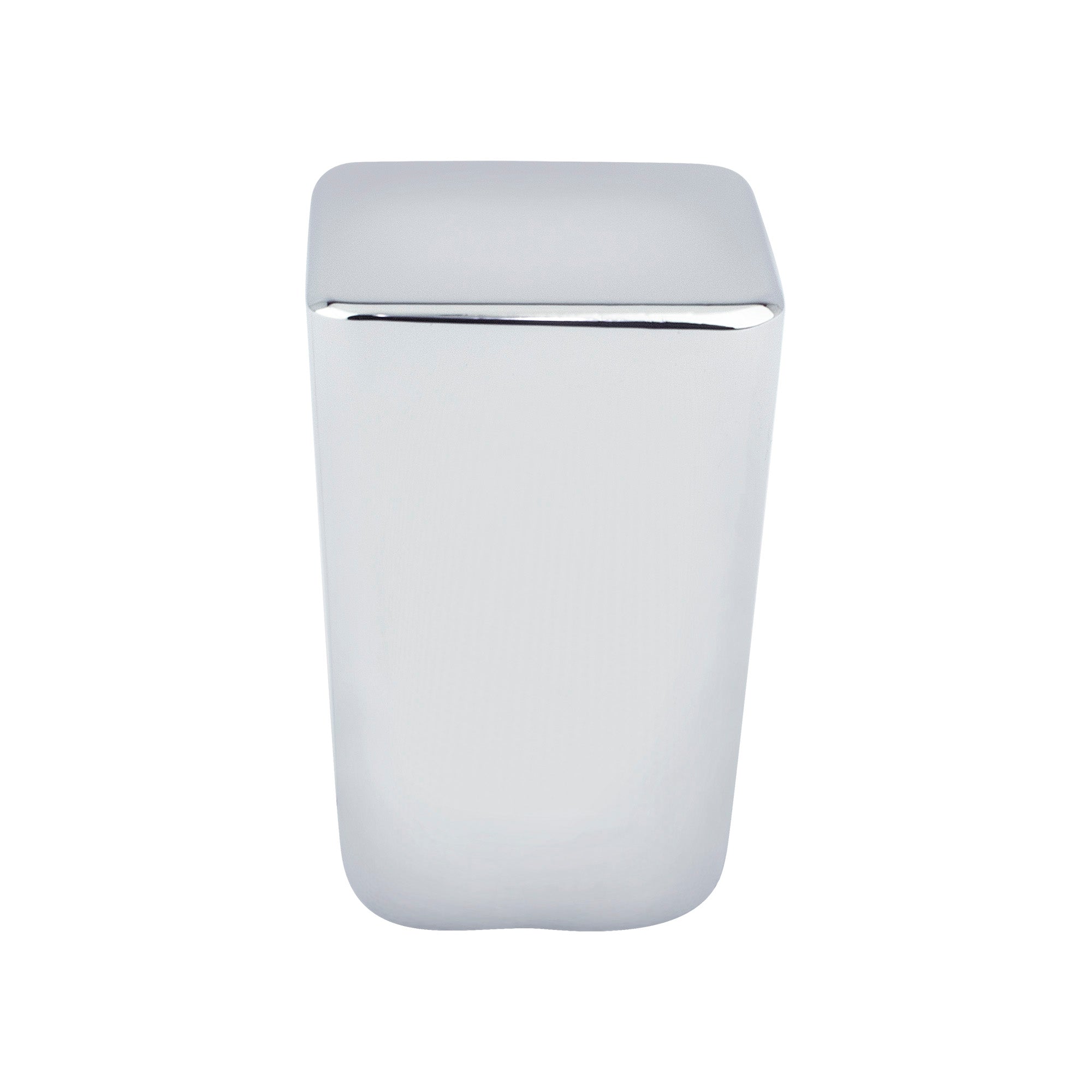 Mini Polished Chrome Small Square Knob