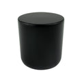 Mini Black Large Round Knob