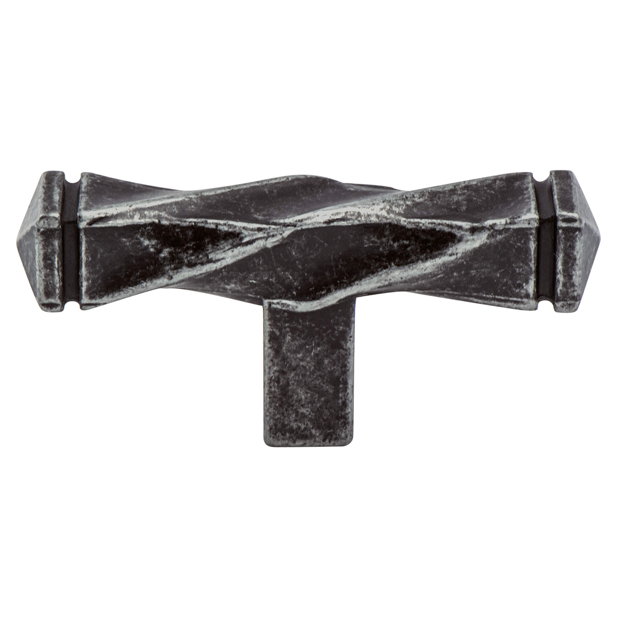 Rhapsody Weathered Iron Twisted Knob
