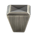 Connections Vintage Nickel Knob