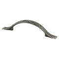 Art Nouveau 96mm CC Vintage Nickel Pull
