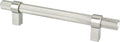 Radial Reign 128mm CC Brushed Nickel Pull
