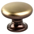 Valencia Brushed Bronze Large Knob