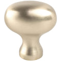 Transitional Advantage Three Champagne Oval Knob