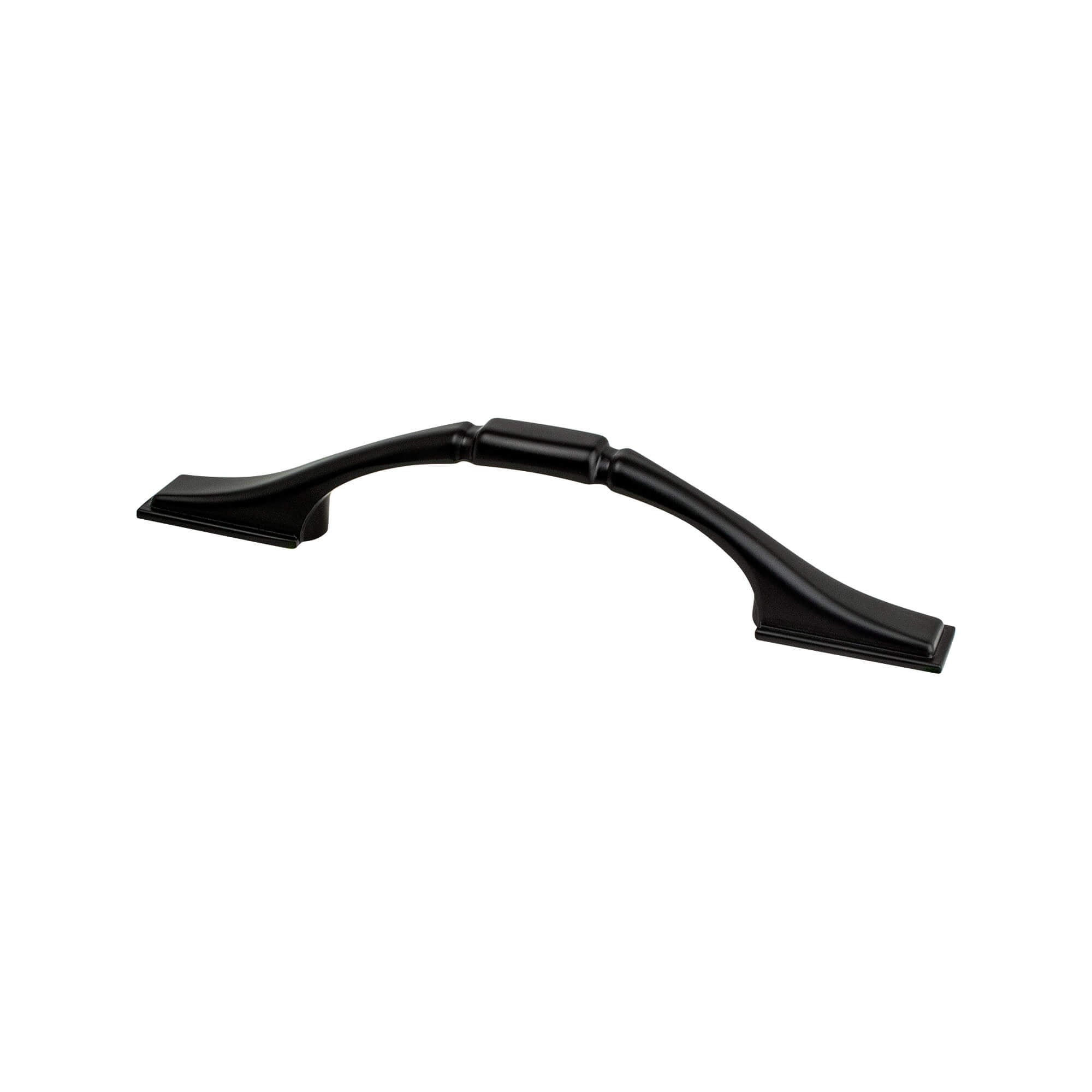Traditional Advantage One 3 inch CC Matte Black Squared End Pull