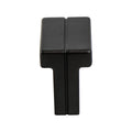 Skyline Matte Black Knob