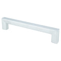 Square 128mm CC Dull Chrome Pull