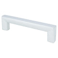 Square 96mm CC Dull Chrome Pull