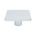 Wave Dull Chrome Medium Knob