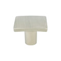 Wave Brushed Nickel Small Knob