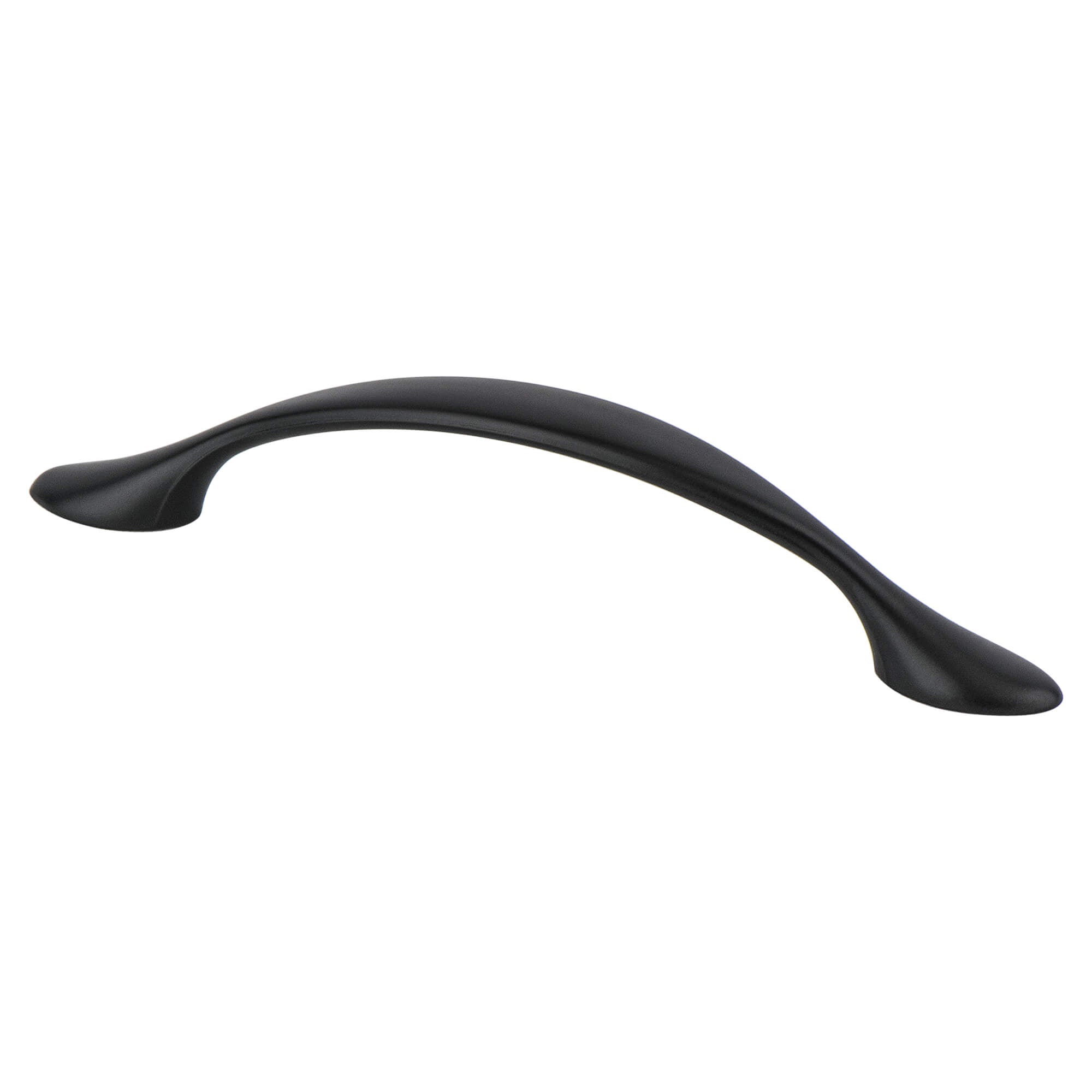 Transitional Advantage Three 96mm CC Matte Black Rounded End Pull