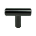 Transitional Advantage Two Black T-Bar Knob