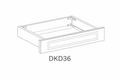White Shaker DKD36 Vanity Cabinets