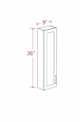 Elegant Truffle W0936 Wall Cabinet