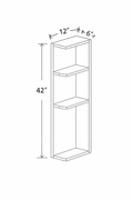 Elegant Truffle WEOS0642 Wall Cabinet