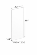 Antique White WSK1236 (1/4" T) Accessories