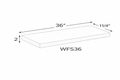 Natural Wood WFS36 Accessories